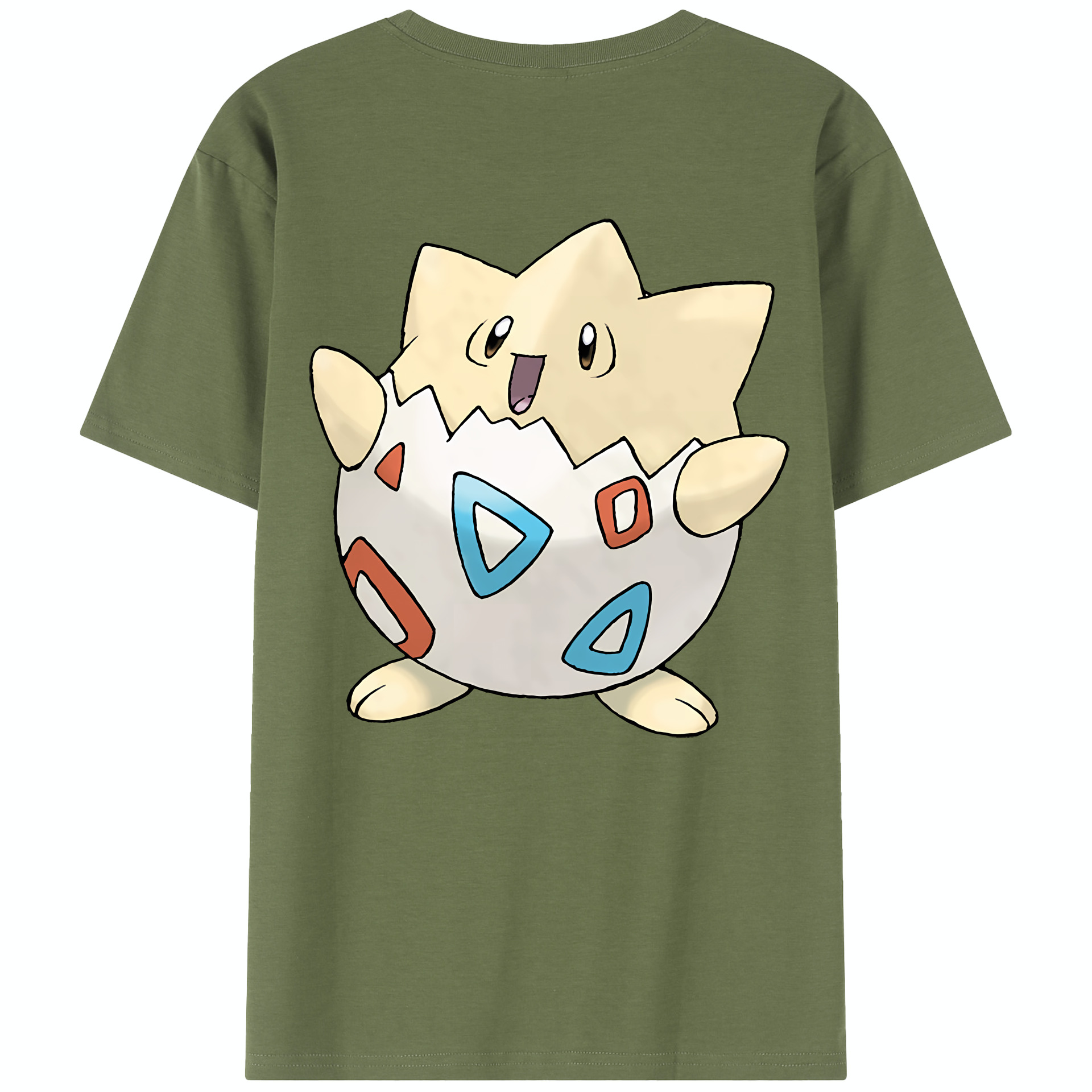 （画像用） ポケットモンスター Pokémon 綿100％半袖Tシャツ（背面プリント）